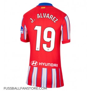 Atletico Madrid Julian Alvarez #19 Replik Heimtrikot Damen 2024-25 Kurzarm